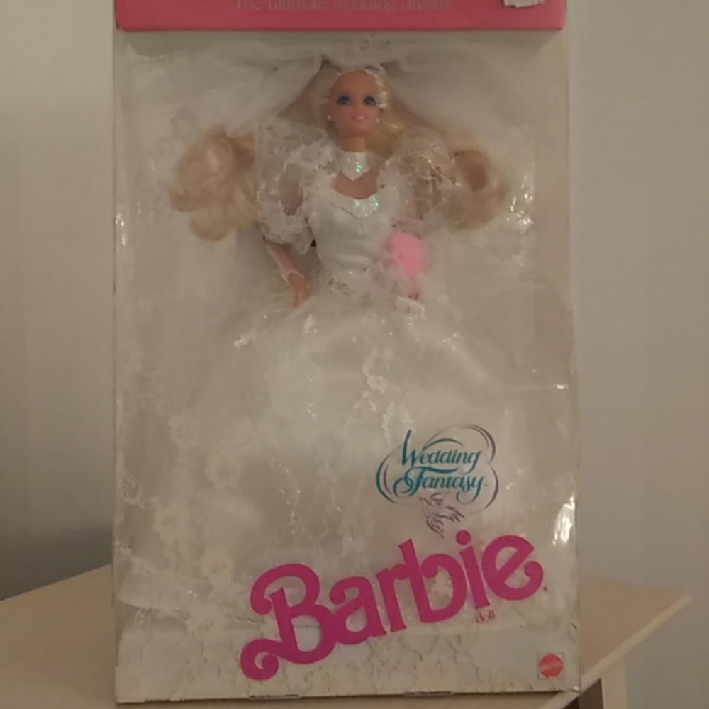 Vintage Wedding Fantasy Barbie 1989 Never Opened